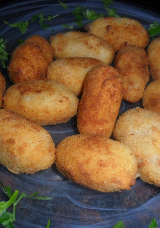 Una foto de Croquetas de jamón tradicionales