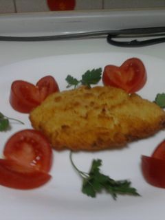 Una foto de Huevos fritos rebozados