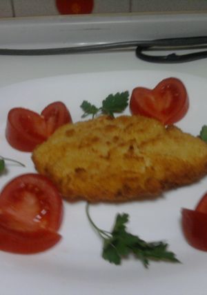 Una foto de Huevos fritos rebozados