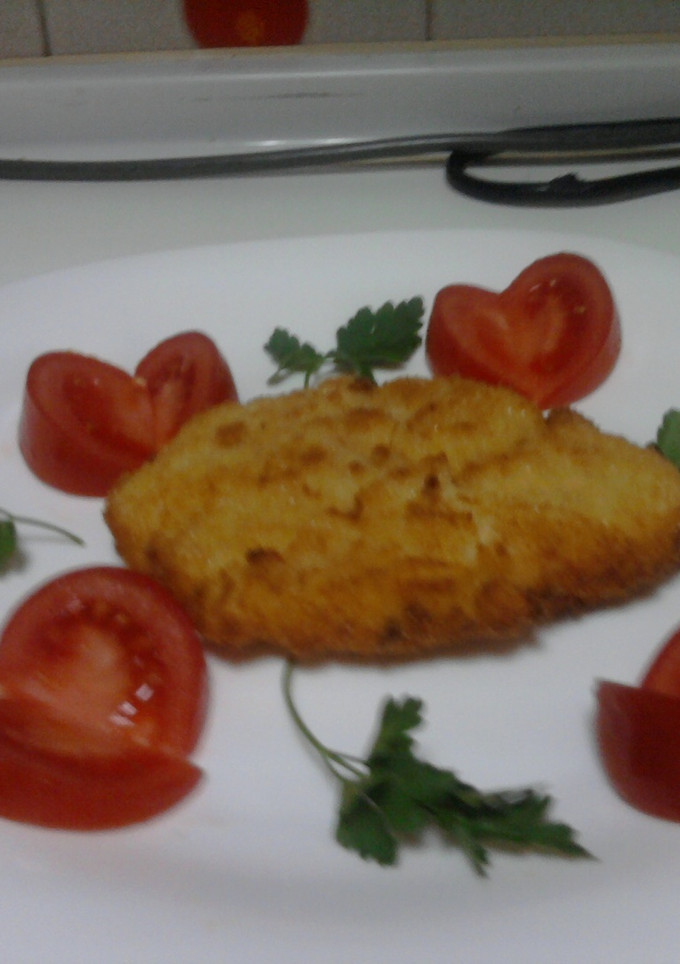 Una foto de Huevos fritos rebozados