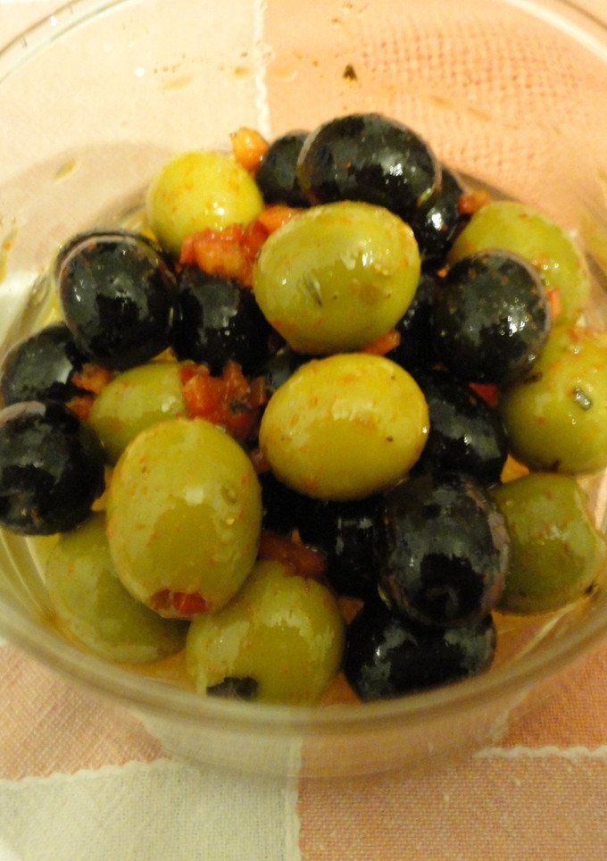 Una foto de Aceitunas a la griega