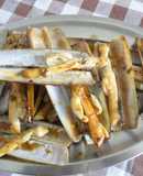 Navajas gallegas a la plancha