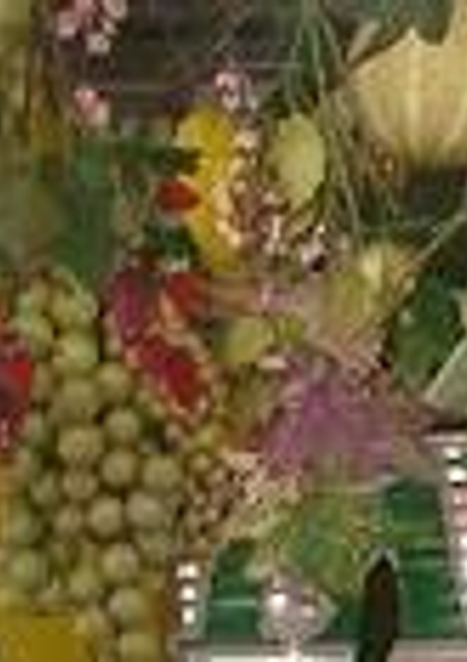 Una foto de Macedonia de frutas tropicales