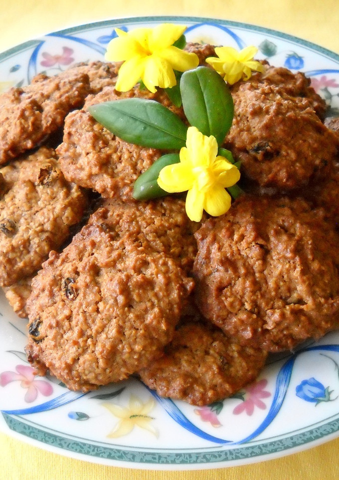 Una foto de Galletas integrales de avena y coco