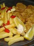 Marineras con patatas fritas