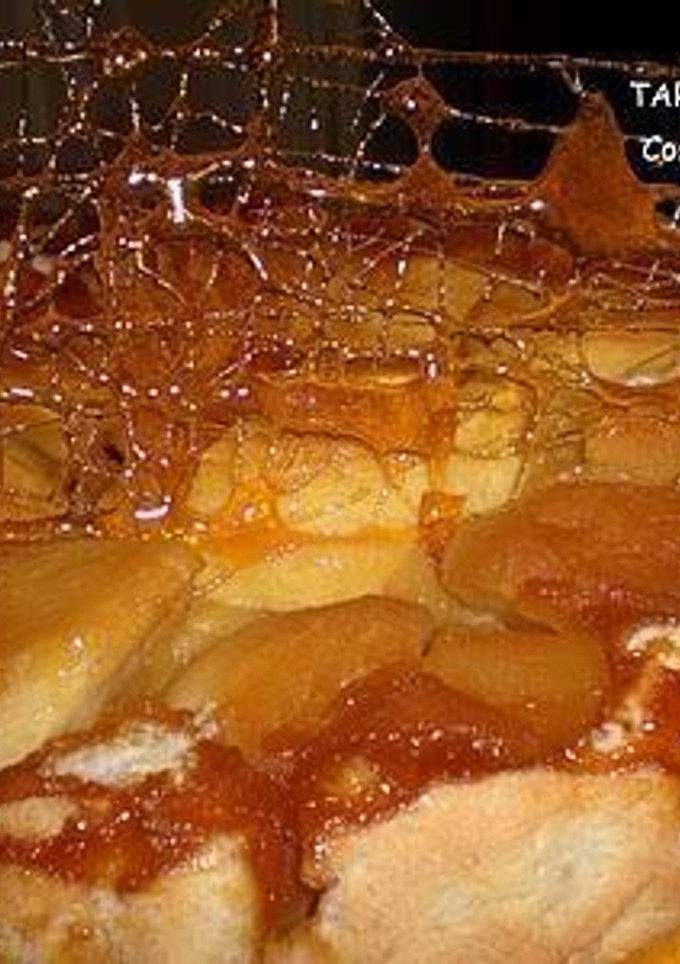 Una foto de Tarta tatín de manzana especial