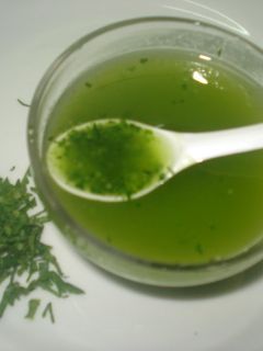Una foto de Salsa ajo perejil