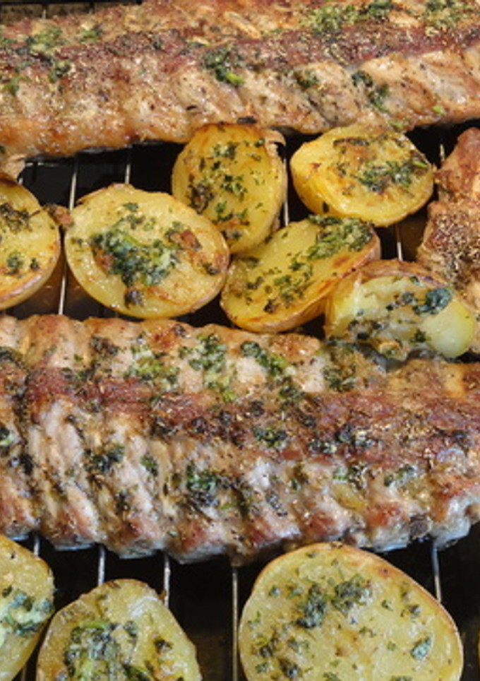 Una foto de Churrasco de ternera tradicional