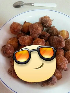 Una foto de Buñuelos de viento de Semana Santa