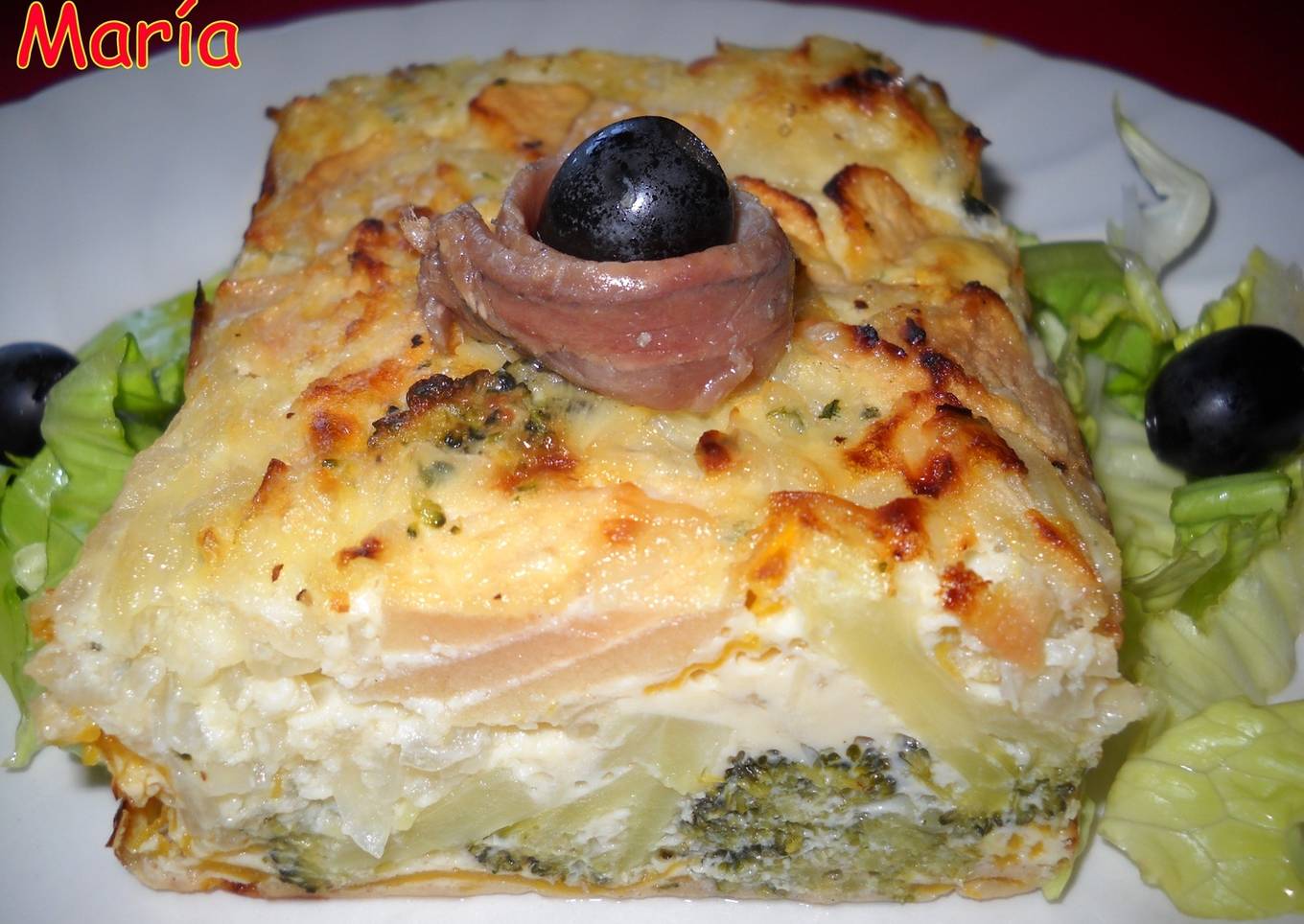 Budin de brócoli y calabaza<br />