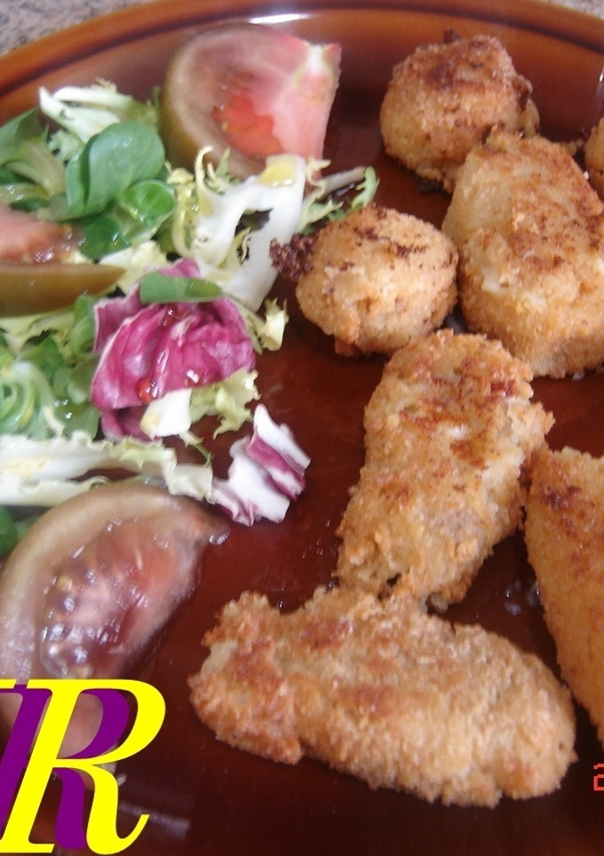 Una foto de Croquetas de quesos variados