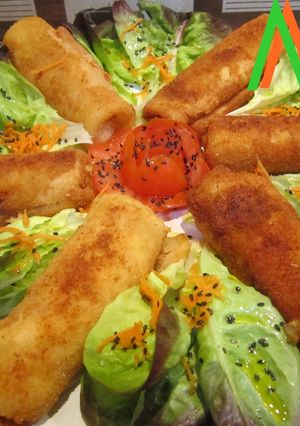Una foto de Flamenquines con pan de molde