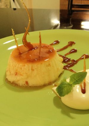 Una foto de Flan de vainilla fácil