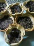 Canastitas de morcilla