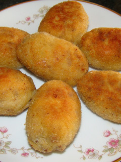 Una foto de Croquetas de carne de cocido