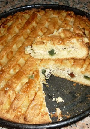 Una foto de Pasta frola de ricota casera