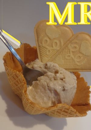 Una foto de Helado de plátano o tarta helada de plátano