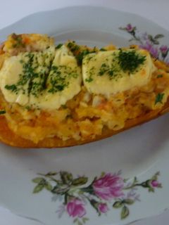Una foto de Calabazas rellenas con arroz