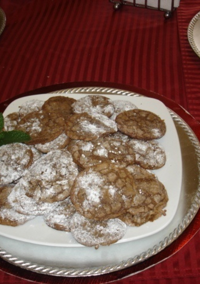 Una foto de Galletas de chocolate con menta