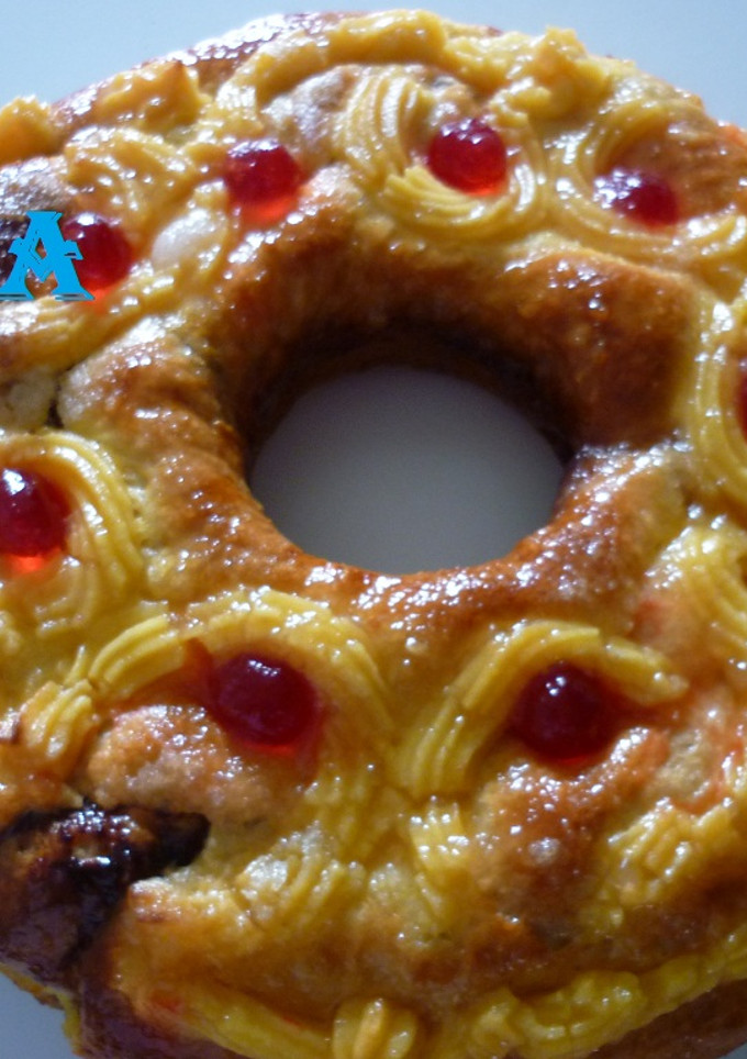 Una foto de Rosca de Pascua de doña Petrona