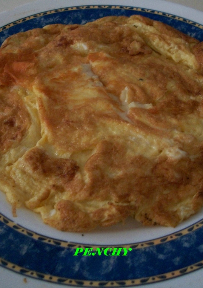 Una foto de Tortilla de queso de oveja curado