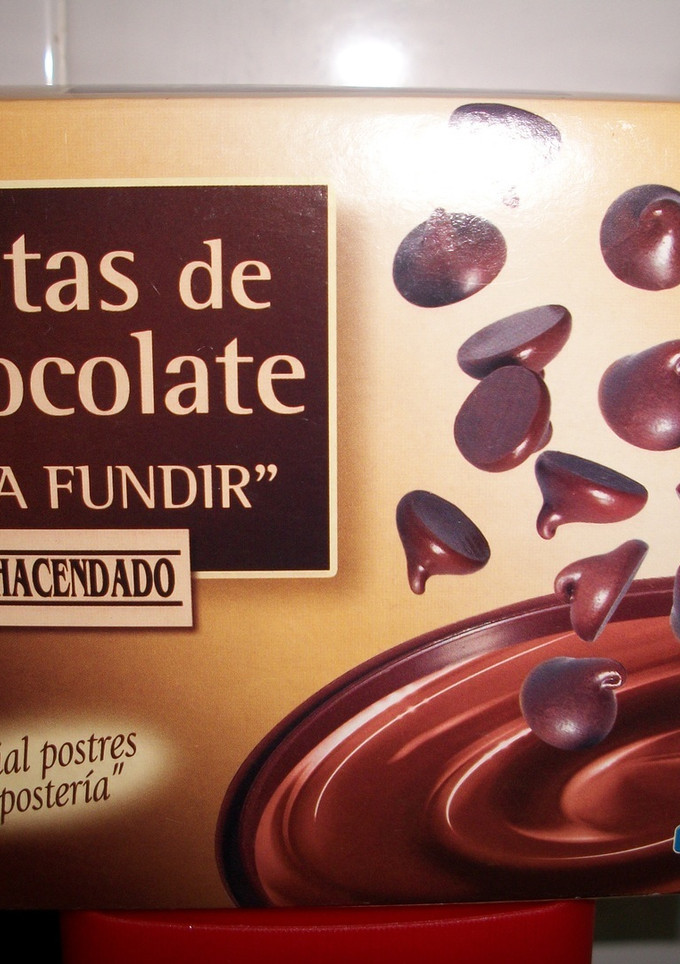 Una foto de Muffins con gotitas de chocolate