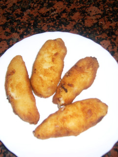 Una foto de Croquetas de jamón del país