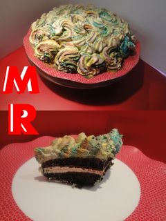Una foto de Tarta de rosas y el mejor bizcocho del mundo