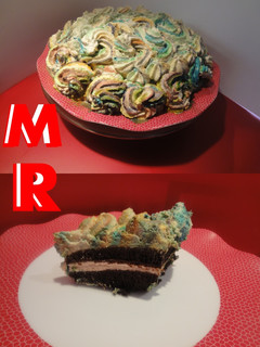 Una foto de Tarta de rosas y el mejor bizcocho del mundo