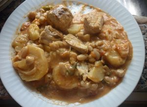 Una foto de Cazuela de bacalao de Doña Petrona