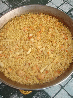 Una foto de Arroz a banda