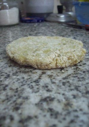 Una foto de Hamburguesas de pescado y papa