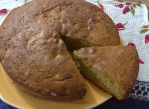 Una foto de Torta de banano