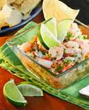 Ceviche de pescado sencillo
