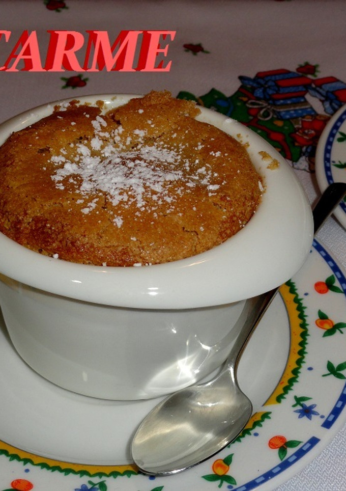 Una foto de Soufflé de café soluble