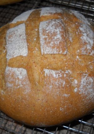 Una foto de Pan de espelta con curry y jengibre