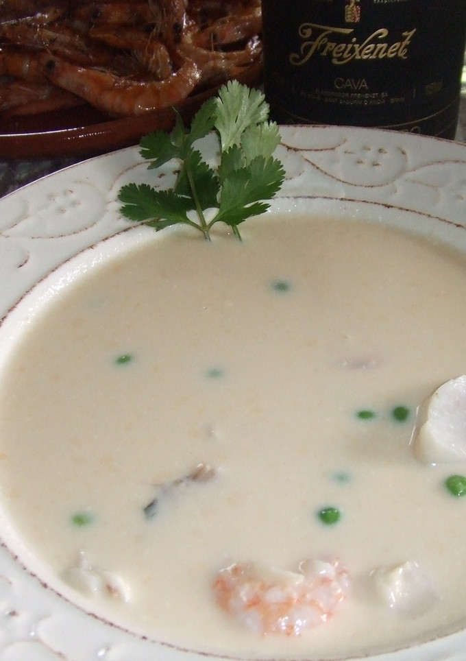 Una foto de Sopa malagueña Jaifa