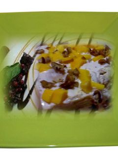 Una foto de Pay de limón con galleta y queso cremoso
