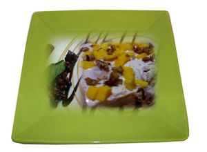 Una foto de Pay de limón con galleta y queso cremoso