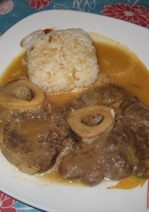 Una foto de Ossobucco a mi manera