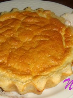 Una foto de Mini quiches soufflé de queso y champiñones