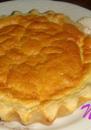 Una foto de Mini quiches soufflé de queso y champiñones