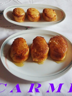 Una foto de Torrijas al horno con miel