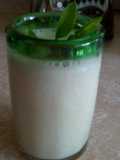 Licuado de plátano con avena