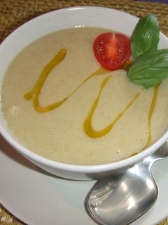 Una foto de Sopa crema india de lentejas