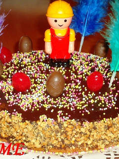 Una foto de Mona de Pascua catalana