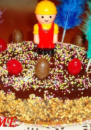 Una foto de Mona de Pascua catalana