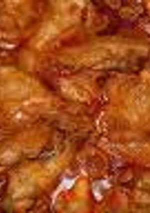 Una foto de Pollo a la paprika