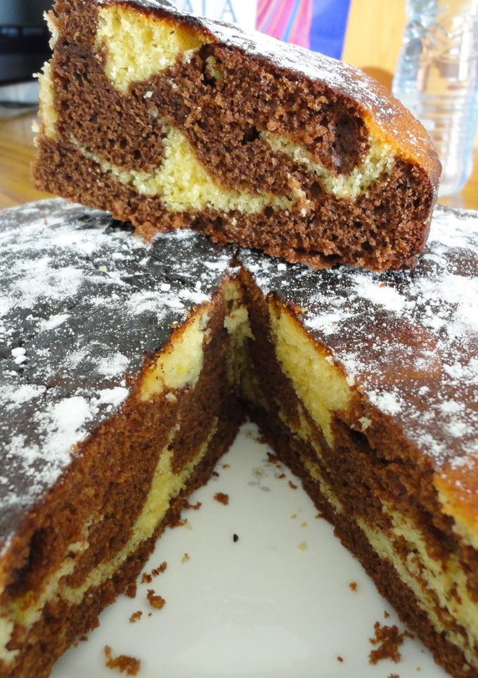 Una foto de Torta cebra
