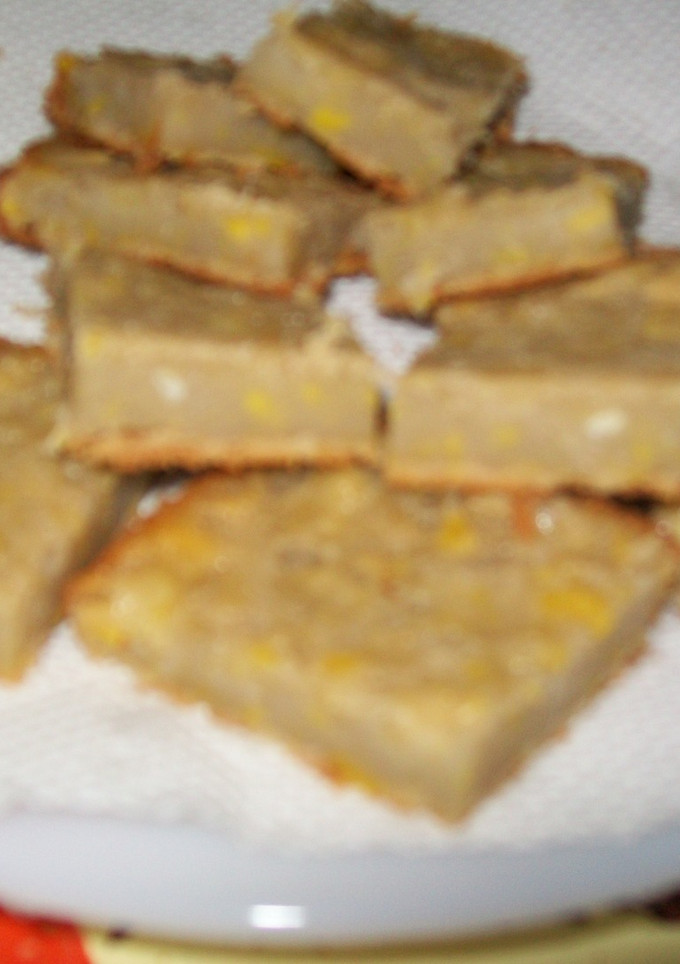 Una foto de Brownies de manzana